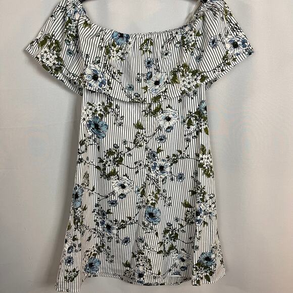 NWT PerSeption Concept Off the Shoulder Dress Sz L - Picture 2 of 11